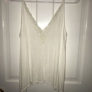 Aerie lace trimmed tank